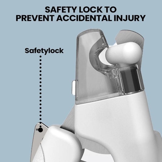 2-In-1 LED Pet Nail Grinder, Clipper & Trimmer – Safe, Precise Grooming for Cats & Dogs with Light Nails Animal