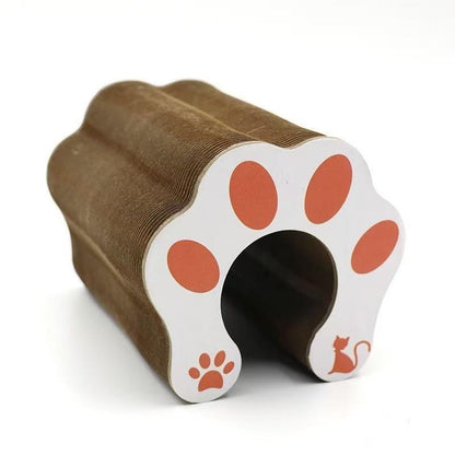 Interactive Foldable Cat Scratching Board with Ball – Interactive Cat Toy for Mental & Physical Exercise