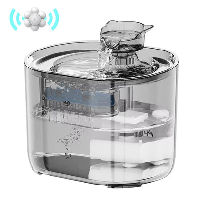 Cat Water Fountain Automatic Cats Dog Drinking Fountain with Recirculate Filters USB Electric Water Pump Pet Cat Water Dispenser