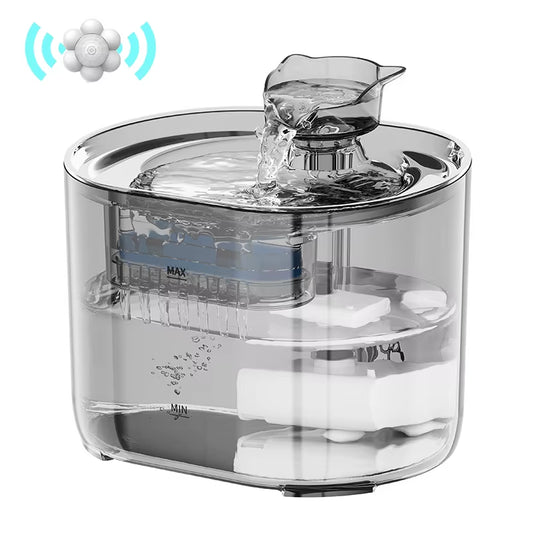 Cat Water Fountain Automatic Cats Dog Drinking Fountain with Recirculate Filters USB Electric Water Pump Pet Cat Water Dispenser