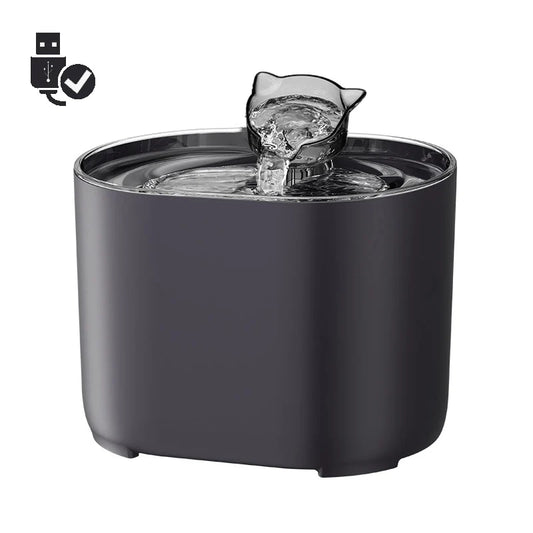 Cat Water Fountain Auto Filter USB Electric Mute Cats Dog Drinker Bowl Recirculate Filtring Drinker for Cats Pet Water Dispenser