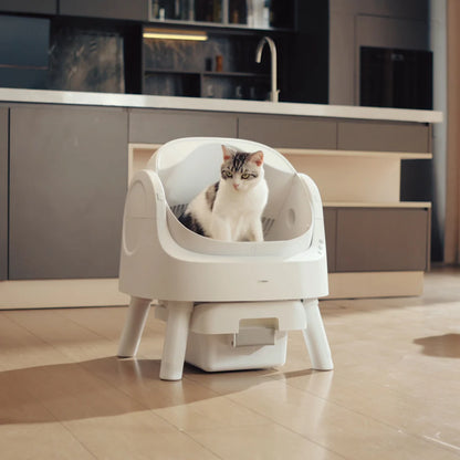 Autoscooper 11 Open-Top Self-Cleaning Smart Cat Litter Box-