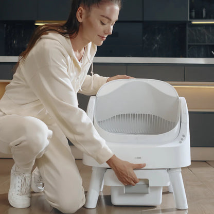 Autoscooper 11 Open-Top Self-Cleaning Smart Cat Litter Box-